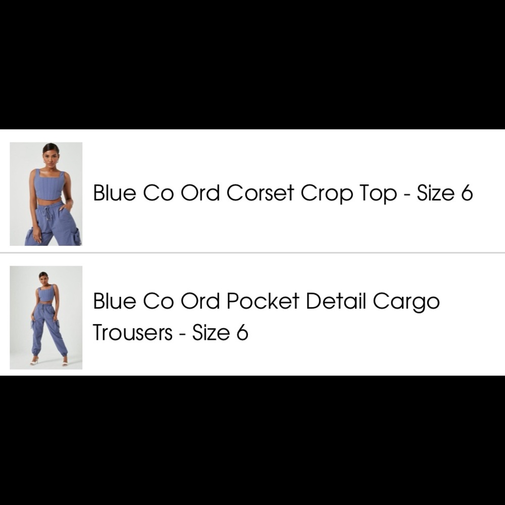 Blue Co-Ord Set
